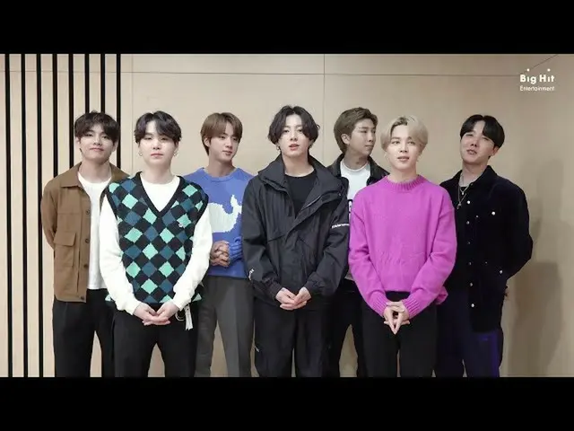 BTS support message for College Scholastic Ability Test tomorrow. "Do your best 
