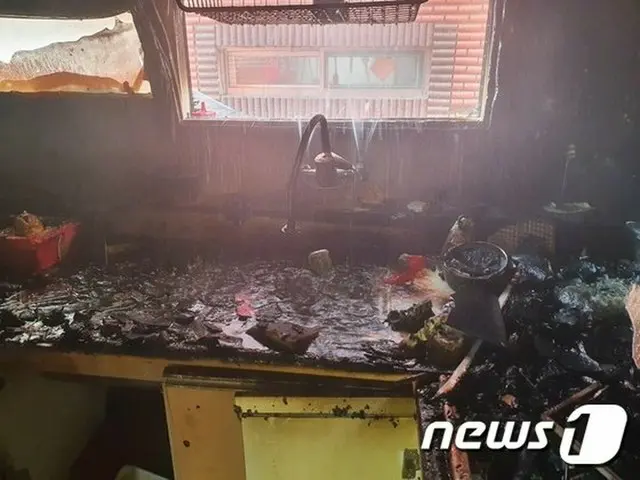 Elementary school brothers who were reported to have started a fire while cookin