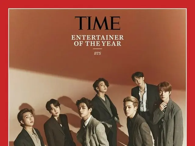 BTS, "Entertainer of the Year" selected by TimE magazine in the United States. .