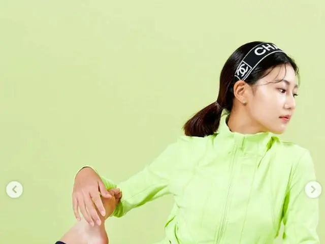 Actor Park Yong Soo is proud of his daughter's visuals. "Exercise girl. Golf gir