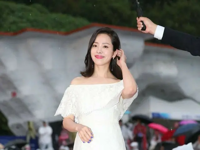 Actress Han Ji Min, ”The 13rd Jecheon International Music Film Festival” openingceremony's red carpe