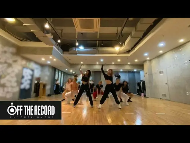 IZONE MIYAWAKI Sakura & Eun-bi released dance practice video of "Monster" (Red V