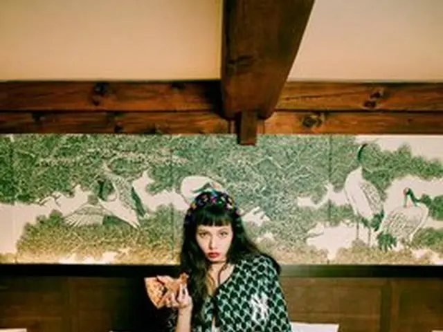 HyunA, released pictures. MLB. .. ..