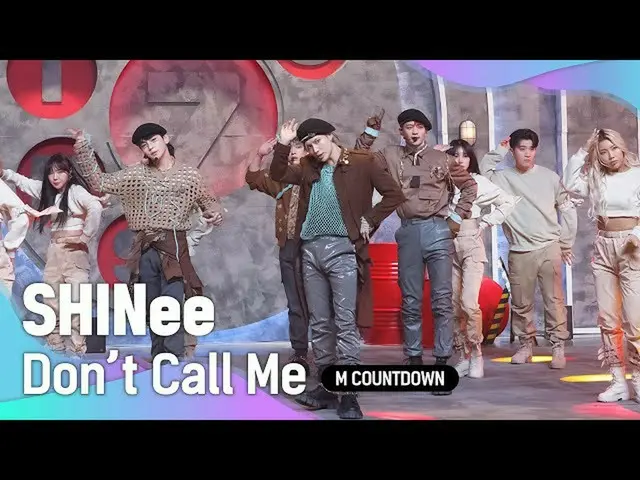 [Official mnk] The "First public" stage of "Do not Call Me" of Shining "SHINee".
