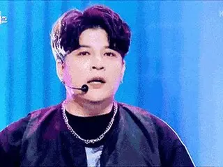 #SuperJunior Shindong, "Genius" shown at today's Music Program ending is Hot Top