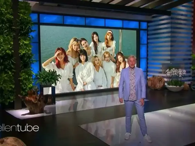 #TWICE premieres new song "Alcohol Free" through a famous show in the United Sta