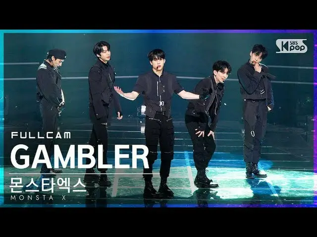 [Official sb1] [TV 1 row Fan Cam 4K] MONSTA X_  "GAMBLER" Full Cam (MONSTA X_ _ 