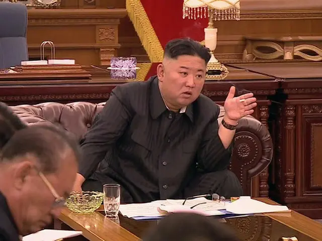 North Korean leader Kim Jong Un, General Secretary of the Workers' Party of Kore