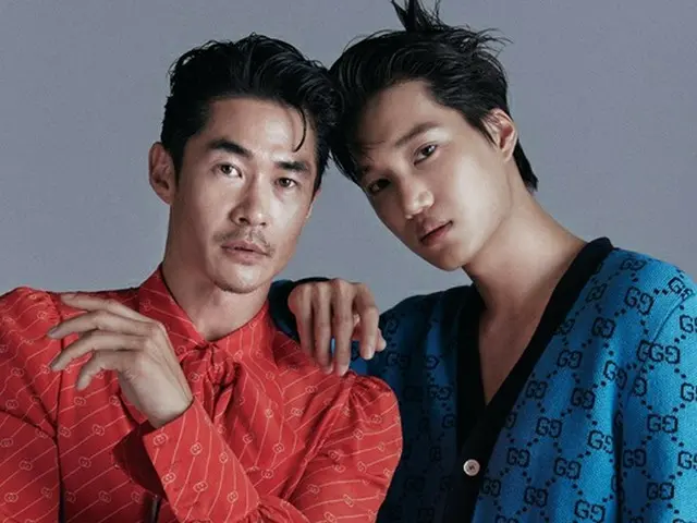 KAI (EXO) & Bae Jung Nam, released pictures. W KOREA. .. ..