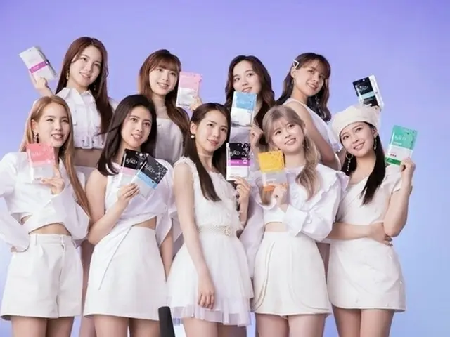 NiziU appears in a new commercial for face mask "ALFACE +". On air nationwide fr