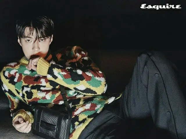 SEHUN (EXO), released pictures. DIOR x Esquire August issue. .. ..