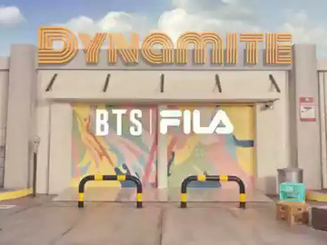 "BTS" released FILA X BTS'Dynamite'Collection Teaser on FILA KOREA's SNS. .. ..