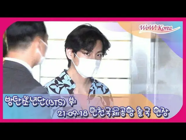 #BTS V, what it looks like now. ● The procedure for departure from South Korea i