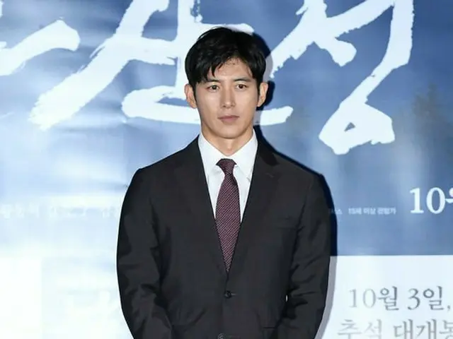 Actor Ko Soo attended the media preview of the movie ”Nanhan Fortress”.