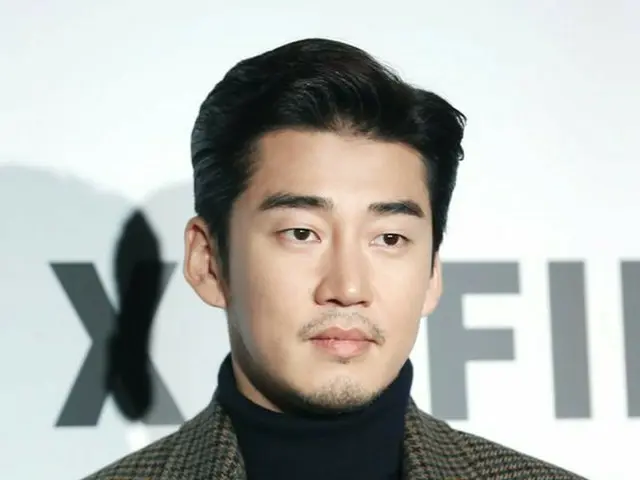 Actor Yoon Kye Sang attended the photo event of the Italian fashion brand. Onthe afternoon of the 24
