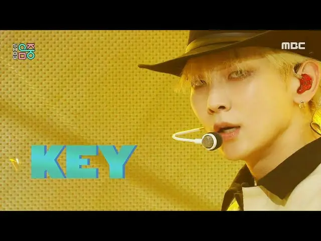 [Official mbk] [Show! MUSICCORE _ ] KEY --BAD LOVE, MBC 211009 broadcast.  