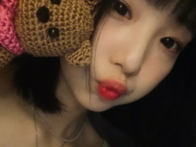 [T Official] LOONA (Loona), [#Aftershock / #YeoJin] (Stuffed bear made by my fra