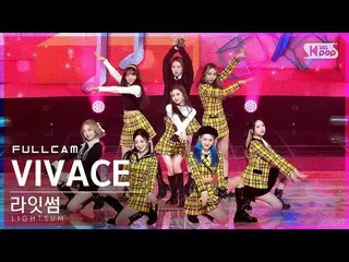 [Official sb1] [TV 1 row Fan Cam 4K] LIGHTSUM_  "VIVACE" Full Cam (LIGHTSUM_ _ F