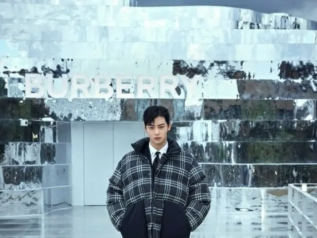 CHAEUNWOO (ASTRO), ITZY and others attended the "Burberry" event "THE IMAGINED L