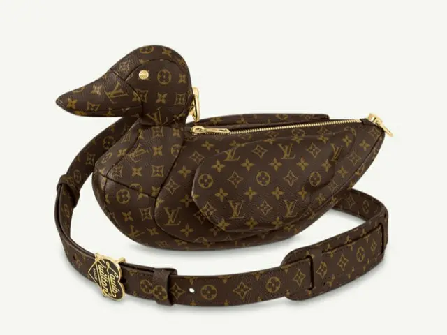 J-HOPE, the LOUIS VUITTON duck bag I had when I left yesterday is Hot Topic. A p