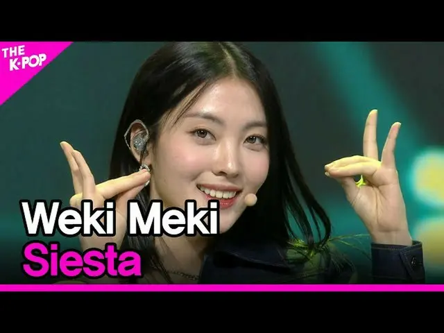 [Official sbp]  WEKI MEKI_ , Siesta (WEKI MEKI_ , Siesta) [THE SHOW _ _  211130]