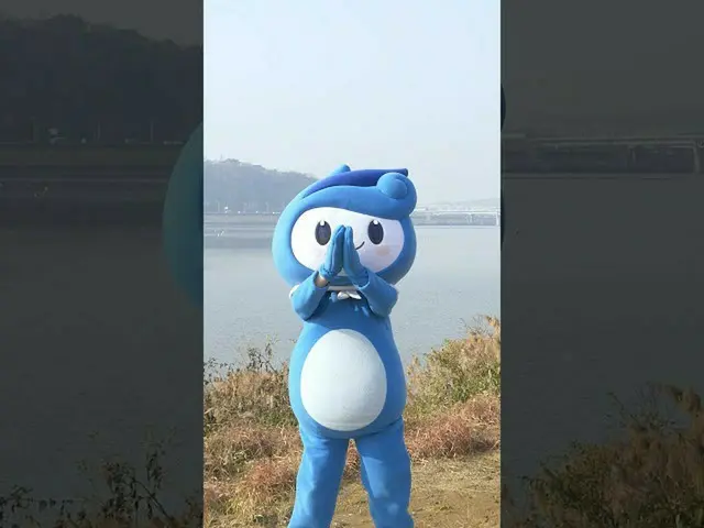 Helan Yi, the mascot character of the Ministry of Oceans and Fisheries of Korea,