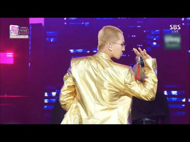 [Official] WINNER, MINO-'LOVE IN DA CAR' 1212 SBS 人気歌謡 ..  