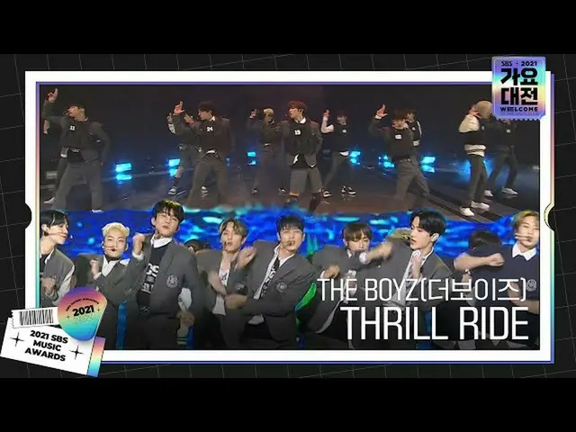 [Official sbe]  THE BOYZ_ _  (THE BOYZ_ ), intense performance "THRILL RIDE" sta