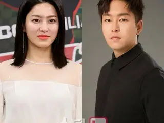 _Actress Park SeYoung_ & actor Kwack JungWook, who co-starred in the TV series "