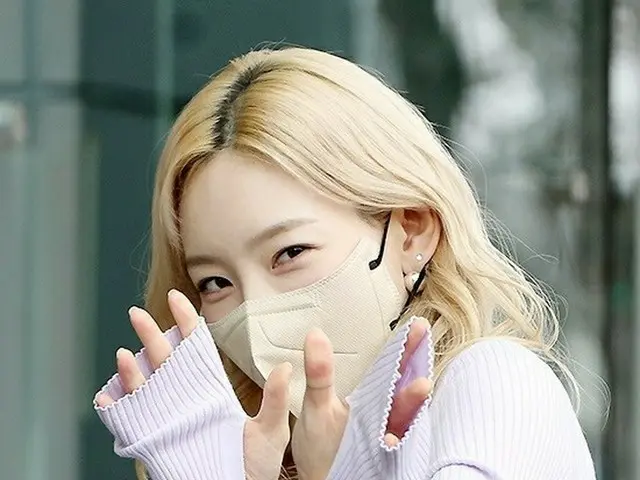 Tae Yeon (SNSD (Girls' Generation)), went to MBC to appear on the radio ”I'm KimShin-Young's desired
