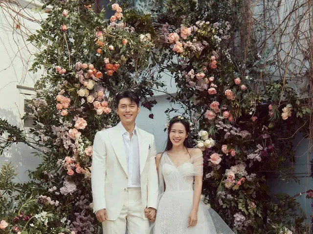 HyunBin & Son YEJI released their wedding photos. The wedding ceremony is today(31st). .. ..