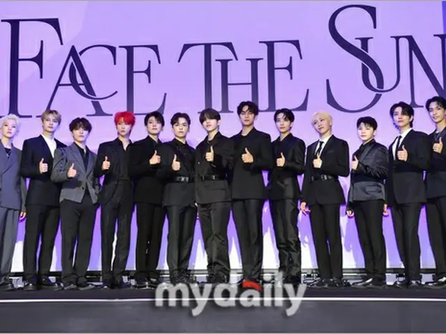 SEVENTEEN held a press conference to commemorate the release of their 4th full-l