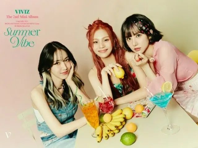 ”VIVIZ”, the 2nd mini album ”Summer VIBE” concept photos were released. .. ..