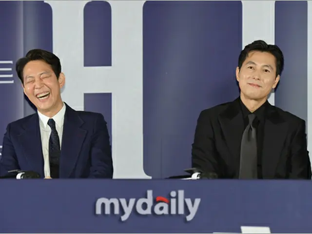 Director Lee Jung Jae and  Jung Woo Sung attended the movie "HUNT" preview. .. .