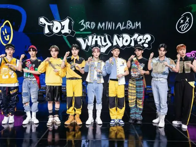 TO1 held the release commemorative showcase for their 3rd mini album "WHY NOT ??