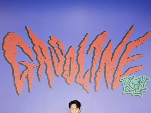 Key (SHINee) attended the online press conference for the 2nd full album”Gasoline”. . .