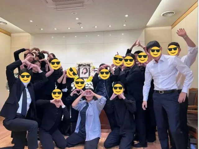 Passed away actress Yoo Joo Eun, her funeral group photo became a controversy in