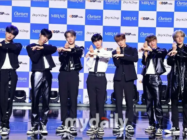 MIRAE held a showcase for their 4th mini album "Ourturn". . .