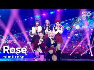 【 Official sb1】 mimiirose_ _ (mimiirose_ ) - Rose 人気歌謡 _  inkigayo 20221009 .  