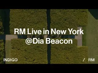 [ Official ] BTS, RM LIVE in New York @ DIA Beacon .  
