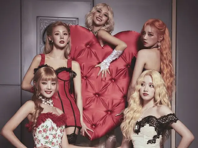 "(G)I-DL E" topped the annual chart on China's major music site "NetEase Cloud M
