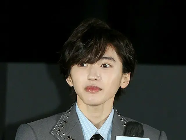 "Naniwa Danshi" Mitchie Shunsuke Michieda attended the press conference to comme
