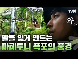 [Official tvn]  A waterfall on the 30th floor of an apartment🌊 A mountaineering