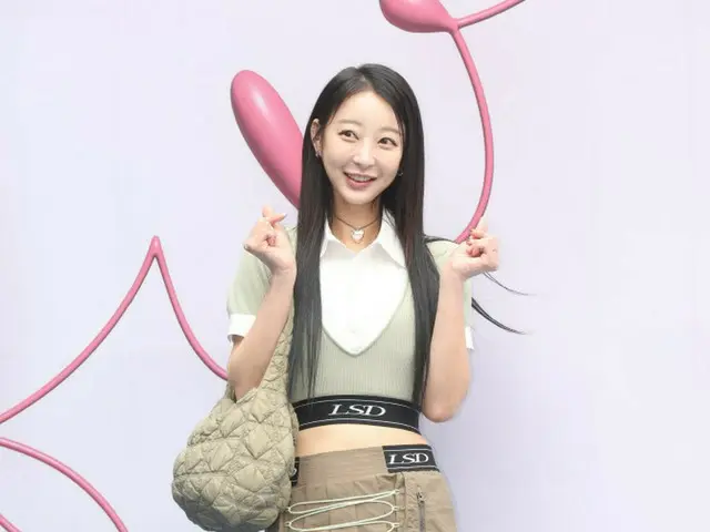 "EXID" HYERI attended 2023 F/W Seoul Fashion Week @DDP. . .