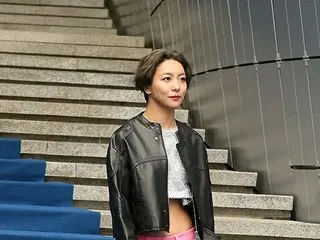 Luna (f(x)) appeared at Seoul Fashion Week. . .