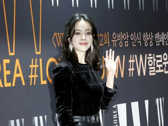 Actress Han Ji Min, attended the photo event of the W Korea '12th Breast CancerAwareness Improvement