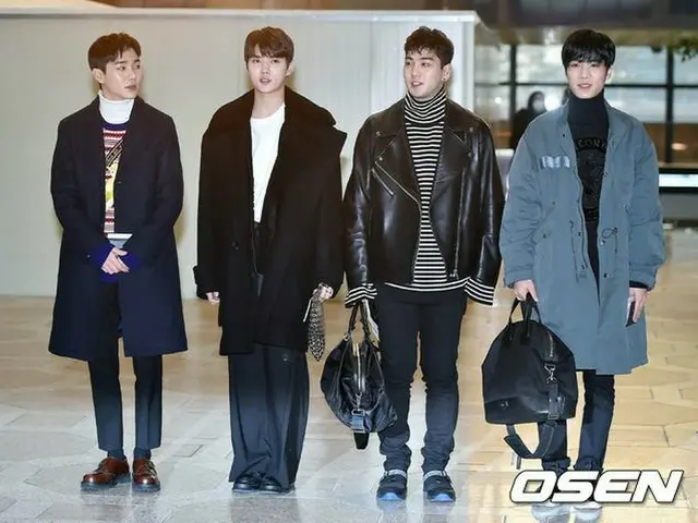 NU'EST W, Mnet MAMA departure towards Japan for appearance. At Gimpo Airport.