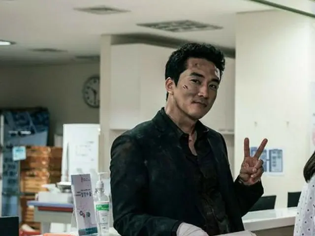 Actor Song Seung Hong, OCN ”Black” Behind the scenes release.