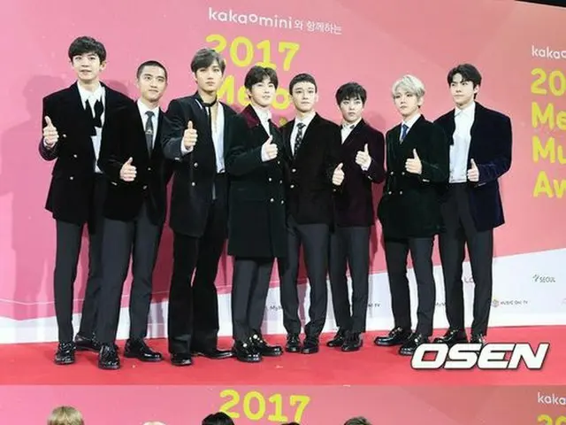 EXO BTS WANNA ONE, "2017 SBS Kayoi Festival" appearance.