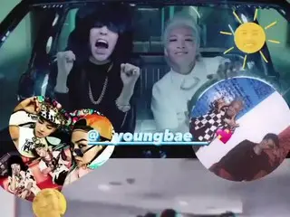 G-DRAGON (BIGBANG) celebrates TAEYANG's birthday with all his might. . .